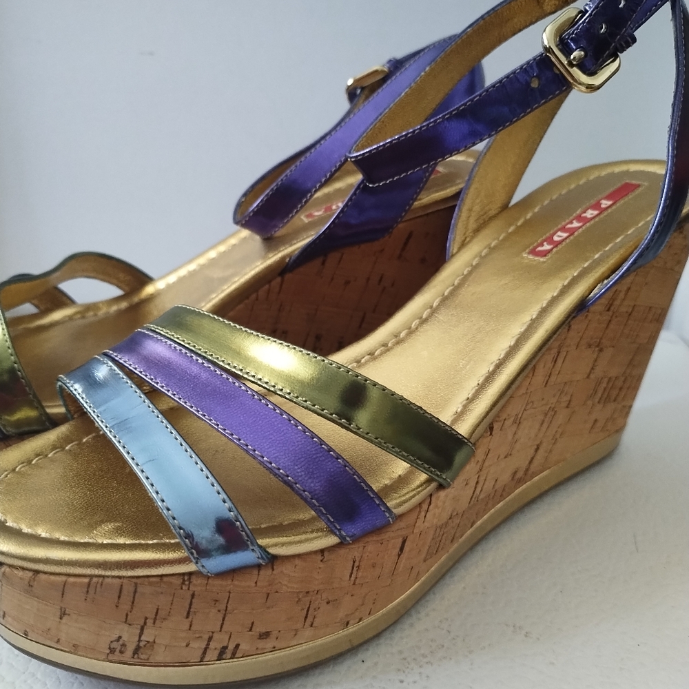 PRADA PLATFORM SANDALS - Picture 2 of 11